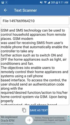 Text Scanner (Scan Computer) - Voice Read android App screenshot 3